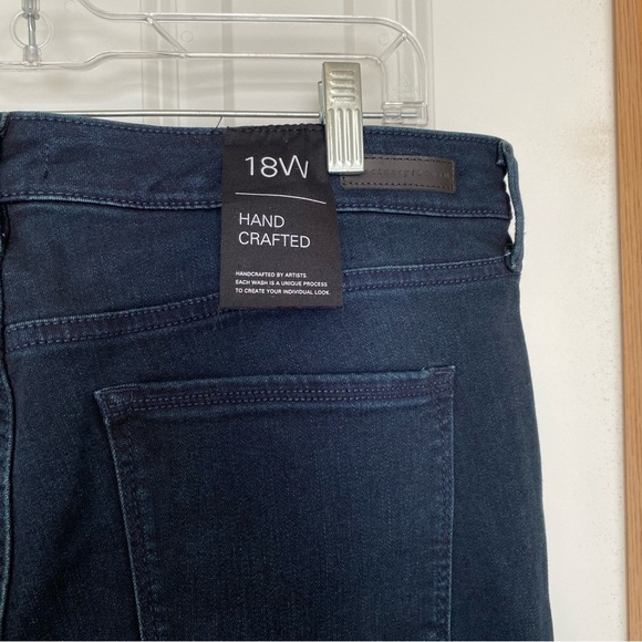 Sanctuary High Rise Demi Boot Flare Jeans in Nighthawk Size 18W - Picture 7 of 11